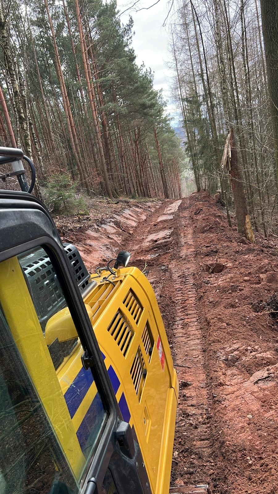 Wegebau im Forst
